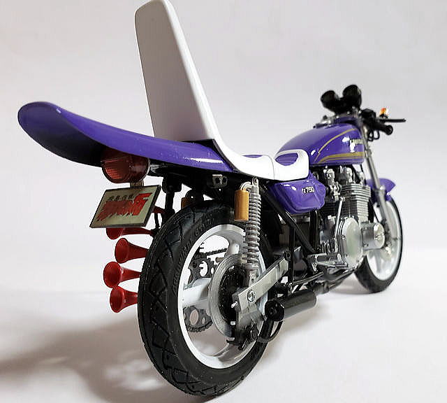 アオシマ １ １２ 疾風伝説 特攻の拓 佐伯弘志仕様 ｋａｗａｓａｋｉ ｚ２