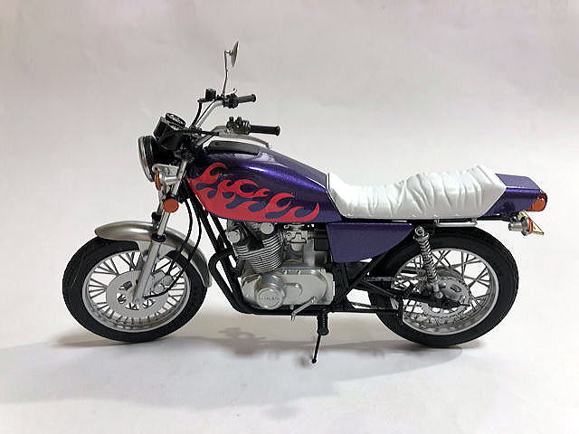 湘南爆走族　江口洋助　GS400改　人形つき　アオシマ　新品　プラモデル