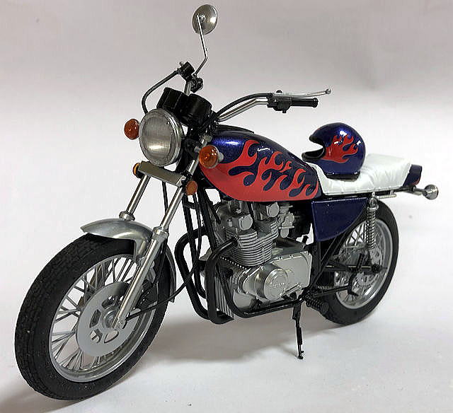 ☆湘南爆走族 江口洋助GS400 プラモデル完成品-