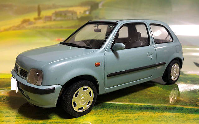 フジミ 1/24 ニッサン マイクラ 新品未組立 K11 マーチ 前期型 左ハンドル仕様 輸出仕様 逆輸入仕様 LHD エクスポート フジミ １／２４ 日産 マーチ Ｋ１１