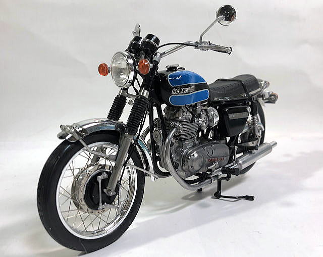グンゼ産業 1／12 ハイテックモデル KAWASAKI650WIS－A